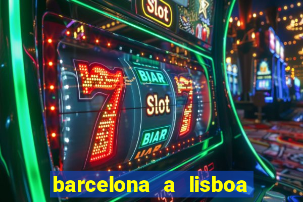 barcelona a lisboa de trem