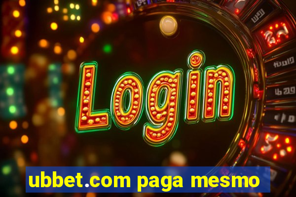 ubbet.com paga mesmo