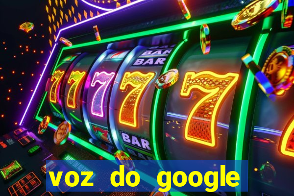 voz do google tradutor homem