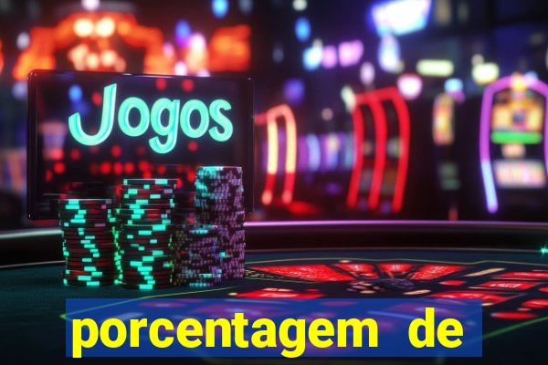 porcentagem de jogos pagantes slots