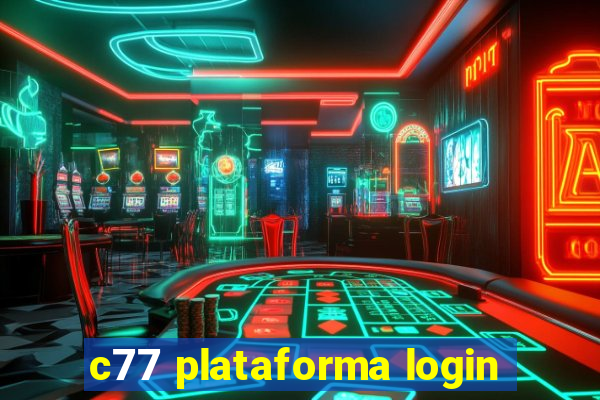 c77 plataforma login