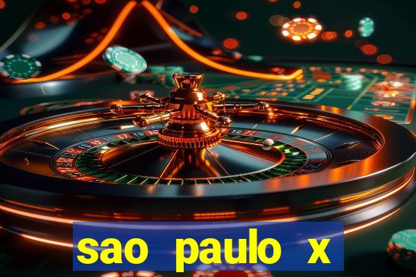 sao paulo x fluminense palpite