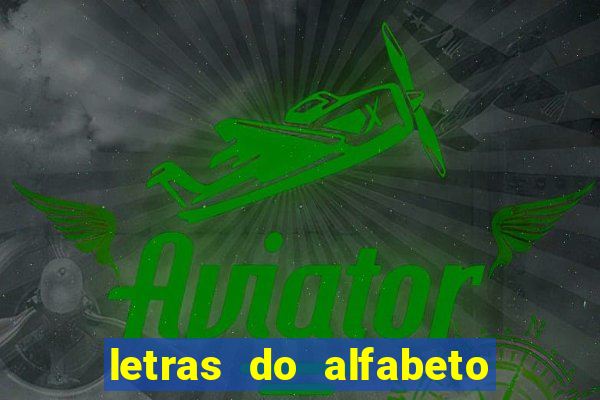 letras do alfabeto personalizadas para imprimir