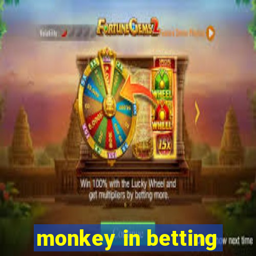 monkey in betting