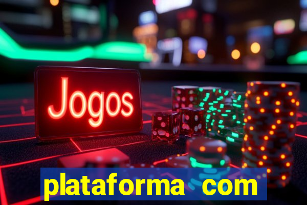 plataforma com porcentagem de ganhos