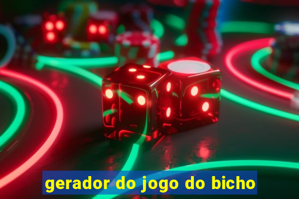 gerador do jogo do bicho