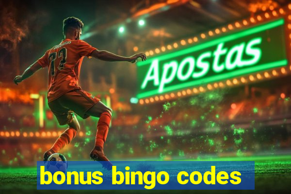 bonus bingo codes