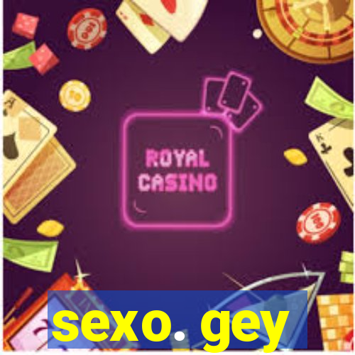 sexo. gey