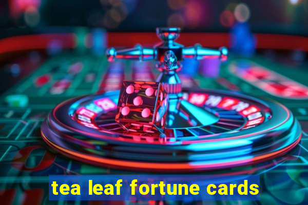 tea leaf fortune cards