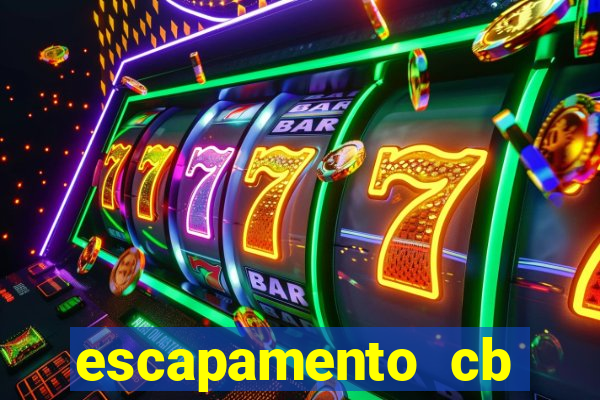 escapamento cb twister 250