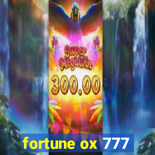 fortune ox 777