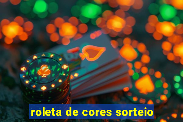 roleta de cores sorteio