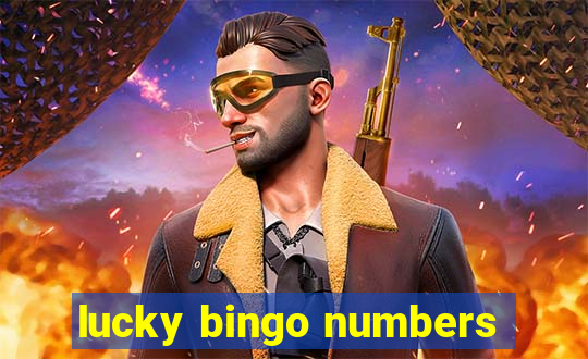 lucky bingo numbers