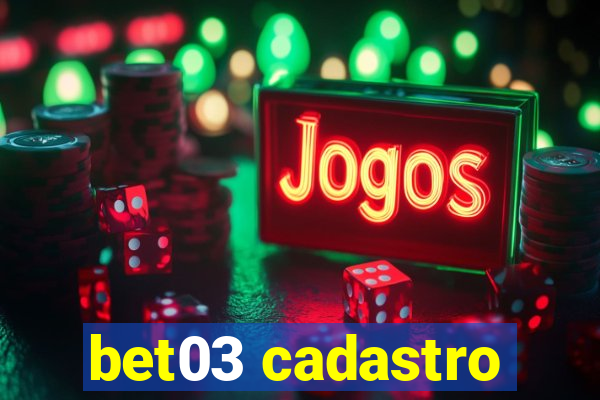 bet03 cadastro