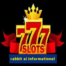 rabbit ai Informational