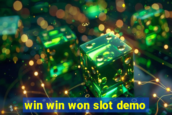 win win won slot demo