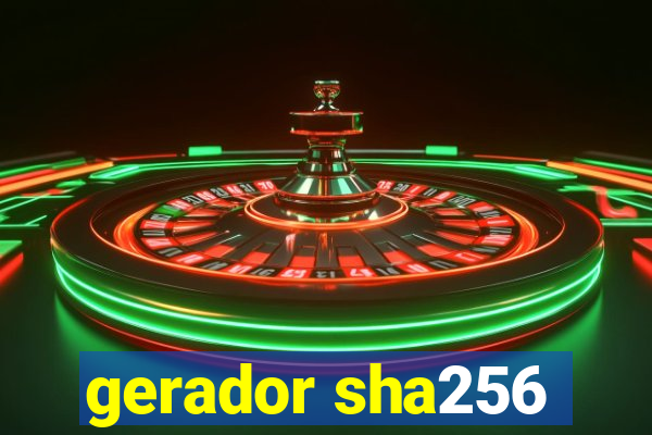 gerador sha256