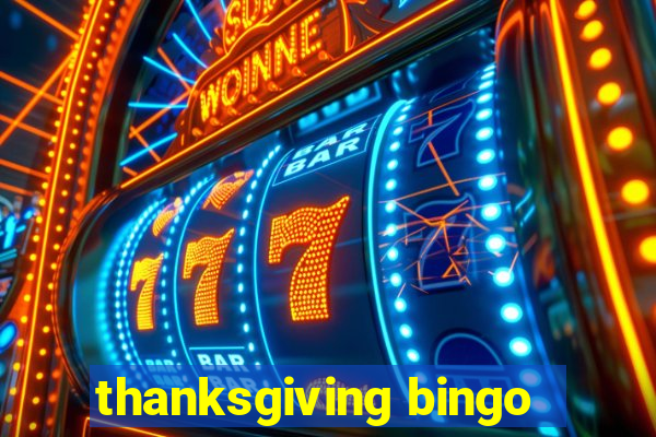 thanksgiving bingo