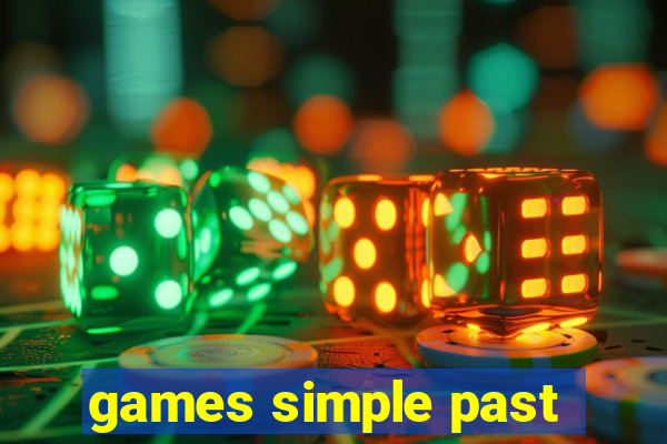 games simple past