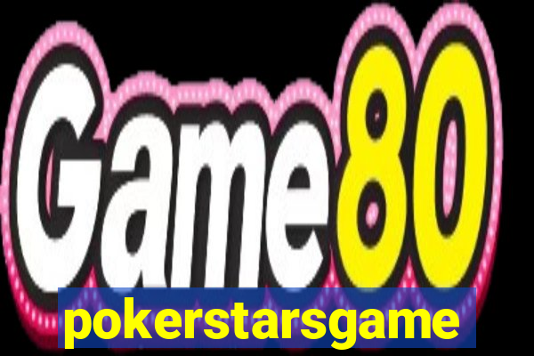 pokerstarsgame