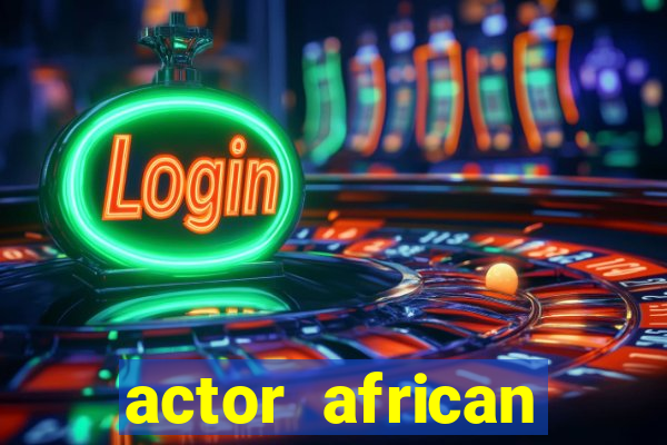 actor african american male