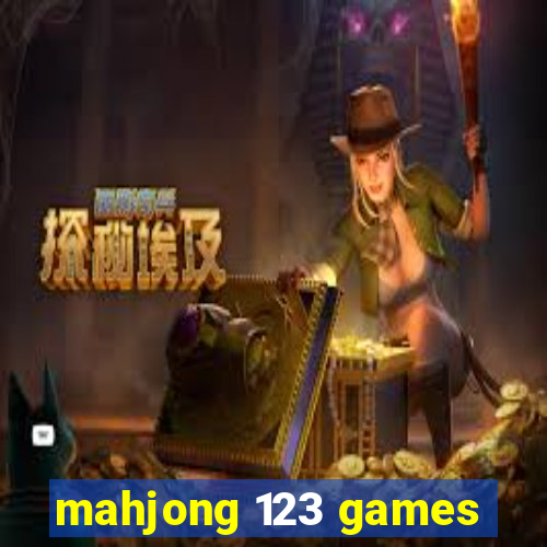 mahjong 123 games