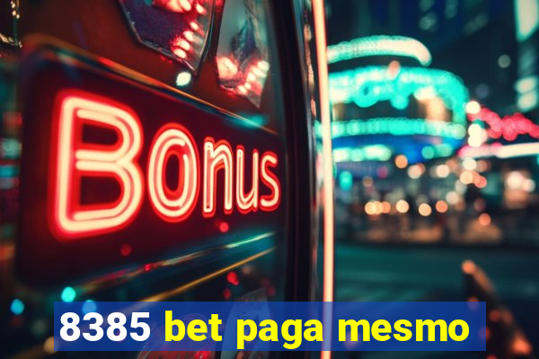 8385 bet paga mesmo