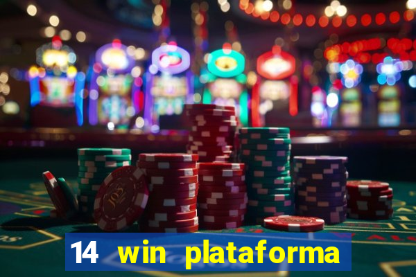 14 win plataforma de jogos