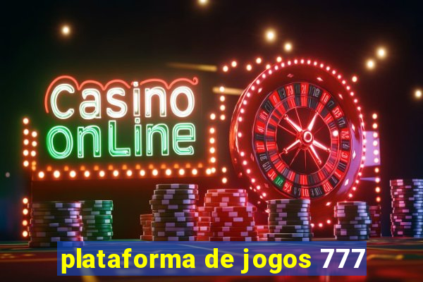 plataforma de jogos 777