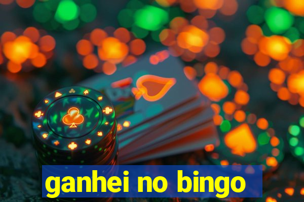 ganhei no bingo