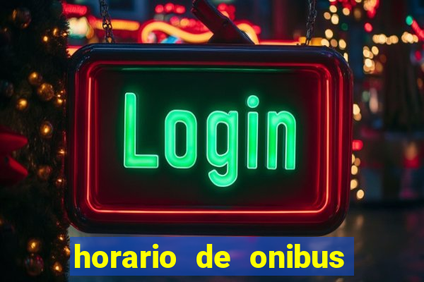 horario de onibus vila nova imbituba