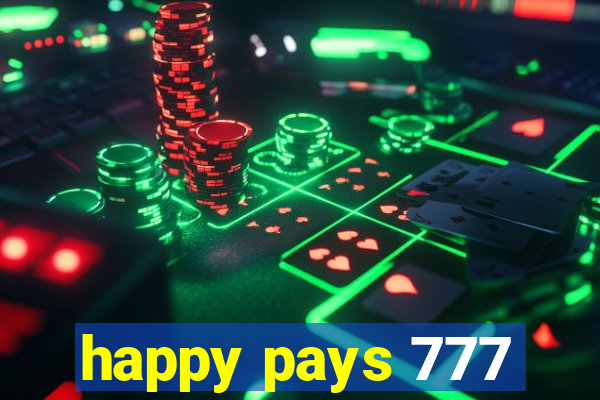 happy pays 777