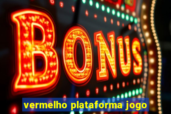 vermelho plataforma jogo