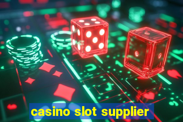 casino slot supplier