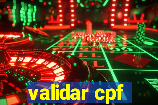 validar cpf