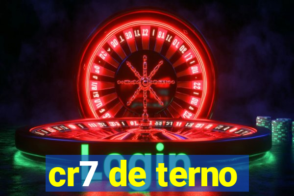 cr7 de terno