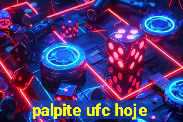 palpite ufc hoje