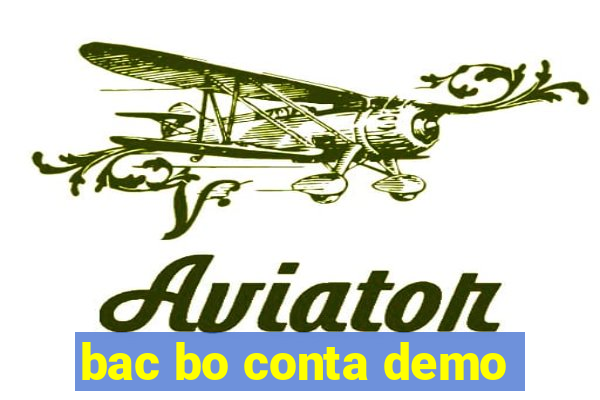 bac bo conta demo