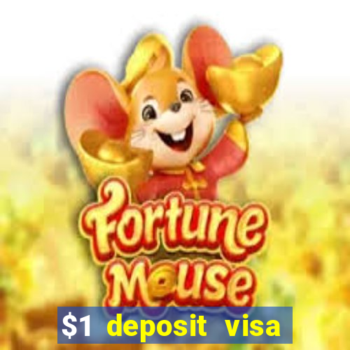 $1 deposit visa casino nz