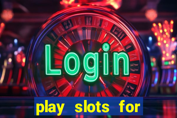 play slots for real money online