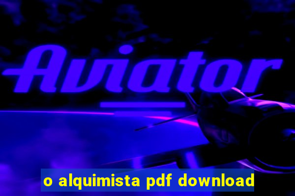 o alquimista pdf download