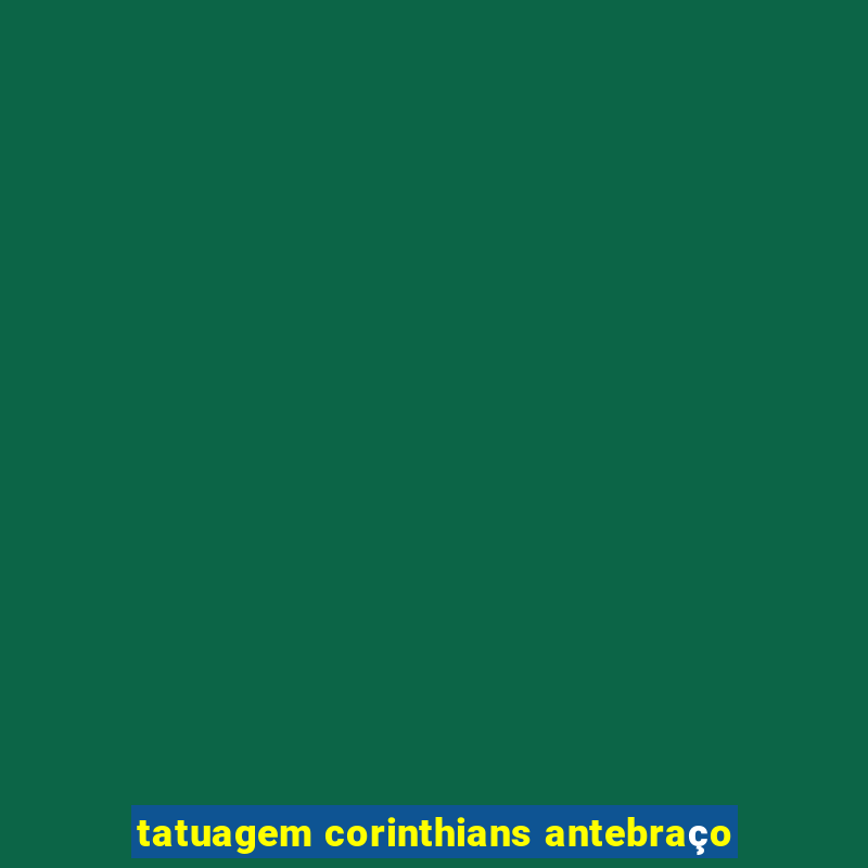 tatuagem corinthians antebraço