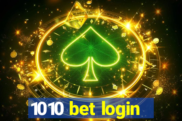 1010 bet login