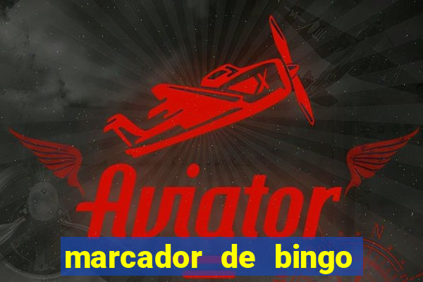 marcador de bingo com ima