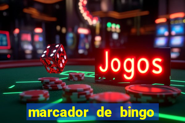 marcador de bingo com ima