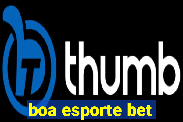 boa esporte bet