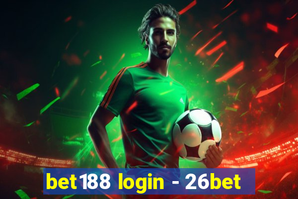 bet188 login - 26bet