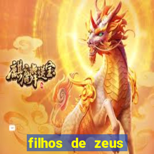 filhos de zeus mitologia grega