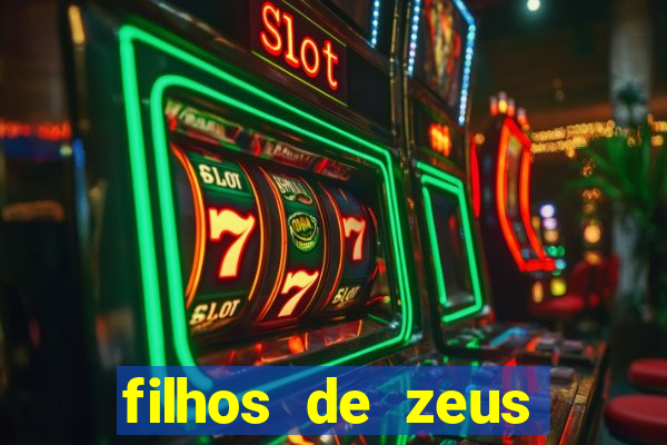 filhos de zeus mitologia grega