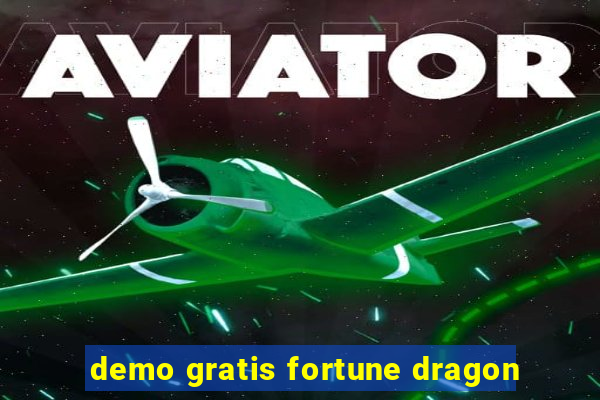 demo gratis fortune dragon